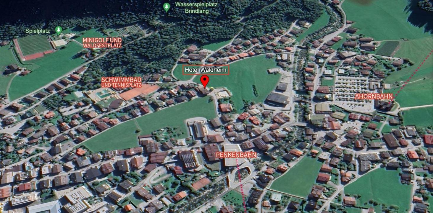 Hotel Waldheim Garni Mayrhofen Eksteriør billede